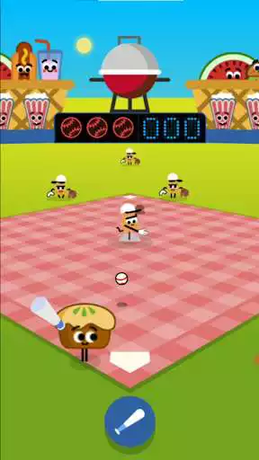 Play Baseball Holiday Game as an online game Baseball Holiday Game with UptoPlay