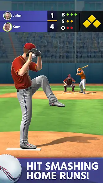 Play Baseball: Home Run Sports Game as an online game Baseball: Home Run Sports Game with UptoPlay