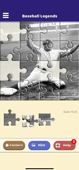 Play Baseball Legends Puzzle as an online game Baseball Legends Puzzle with UptoPlay