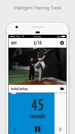 Play APK Baseball Pitching Training  and enjoy Baseball Pitching Training with UptoPlay com.fitivity.baseball_pitching_drills