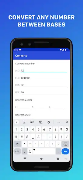 Play Base Converter: Converty  and enjoy Base Converter: Converty with UptoPlay
