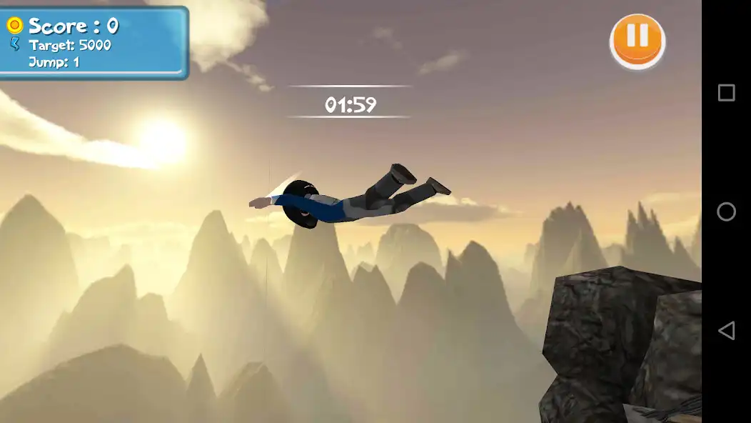 Play Base Jumper 3D as an online game Base Jumper 3D with UptoPlay