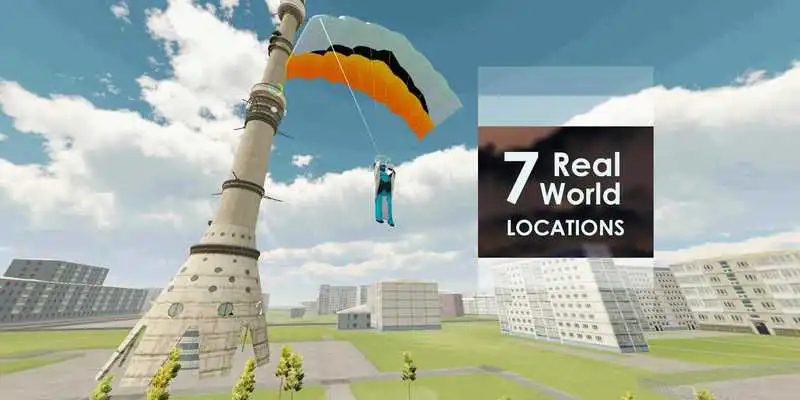 Play Base jump simulator