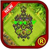 Free play online Base Maps COC Th.7 2017 APK