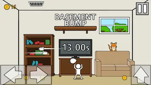Play Basement Bump as an online game Basement Bump with UptoPlay