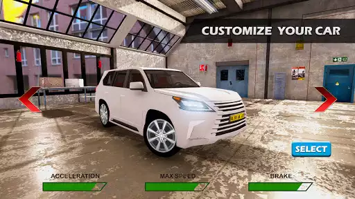 Play Basement Prado Car Parking Sim as an online game Basement Prado Car Parking Sim with UptoPlay