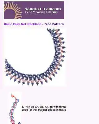 Play Basic Beaded Necklace pattern