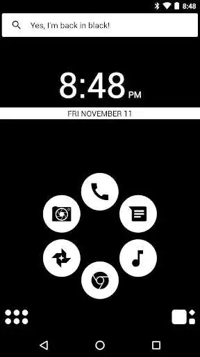 Play Basic Black Theme for Smart Launcher  and enjoy Basic Black Theme for Smart Launcher with UptoPlay