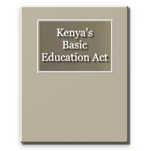 Play Basic Education Act 2013 (Kenya) APK