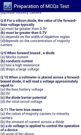 Play Basic Electrical and Electronic MCQs - Offline as an online game Basic Electrical and Electronic MCQs - Offline with UptoPlay