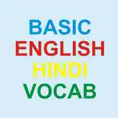 Free play online Basic English Hindi Vocab APK