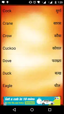 Play Basic English Hindi Vocab Play Basic English Hindi Vocab