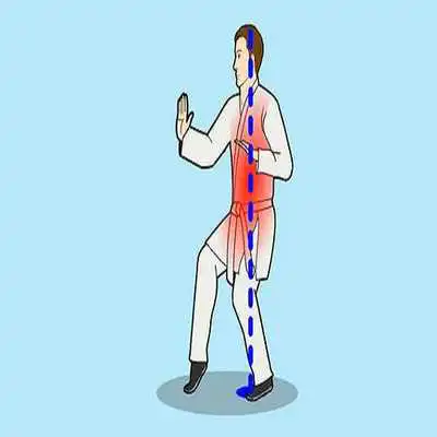 Play basic foundation of martial arts