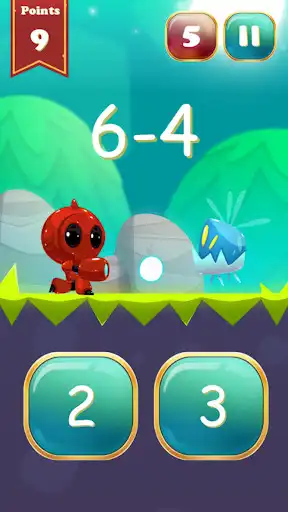 Play Basic Math Battle as an online game Basic Math Battle with UptoPlay