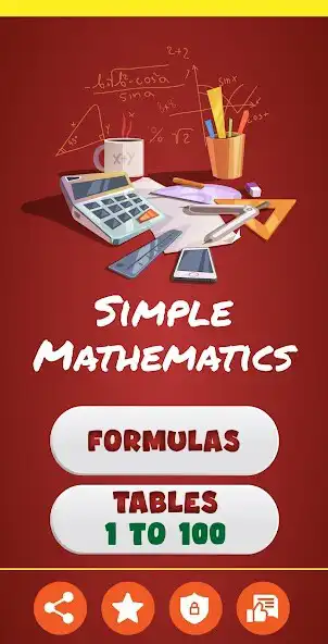 Play Basic Math Formulas and Tables  and enjoy Basic Math Formulas and Tables with UptoPlay