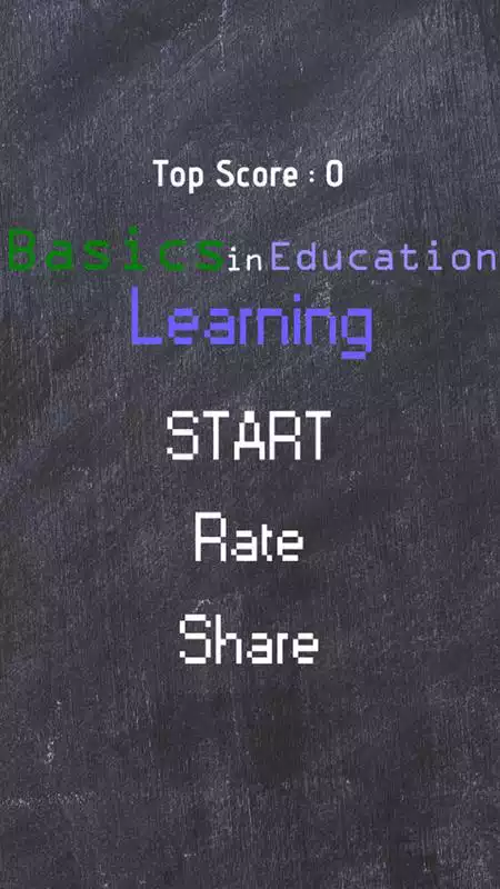 Play Basics in Education : Quiz Learning