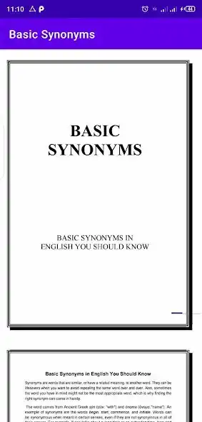 Play Basic Synonyms Learner Offline as an online game Basic Synonyms Learner Offline with UptoPlay