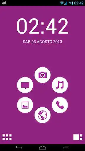 Play Basic Violet Theme for Smart Launcher  and enjoy Basic Violet Theme for Smart Launcher with UptoPlay