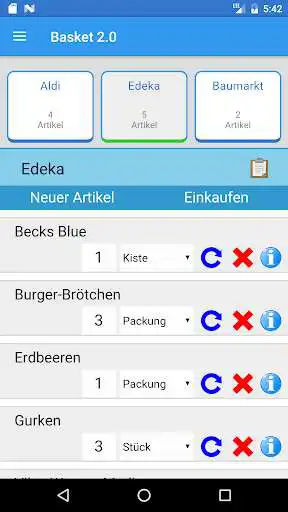 Play Basket 2.0 - Einkaufsliste  and enjoy Basket 2.0 - Einkaufsliste with UptoPlay