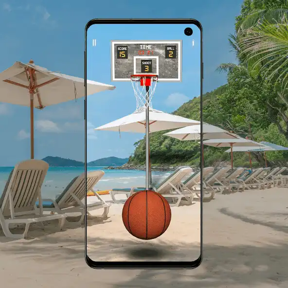 Play Basket AR as an online game Basket AR with UptoPlay