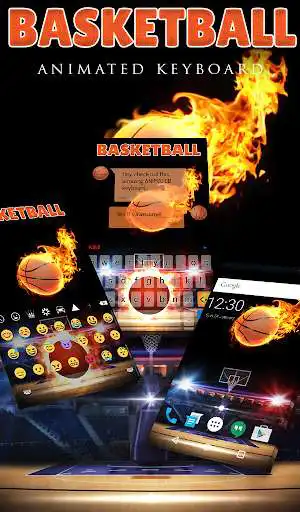 Play Basketball Animated Keyboard