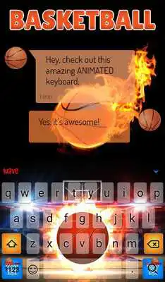 Play Basketball Animated Keyboard