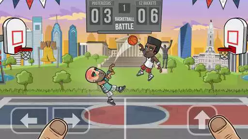 Pelaa Basketball Battlea ja nauti Basketball Battlesta UptoPlayn avulla