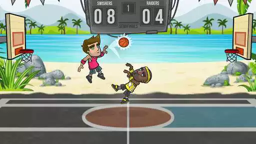 Zagraj w Basketball Battle jako grę online Basketball Battle z UptoPlay