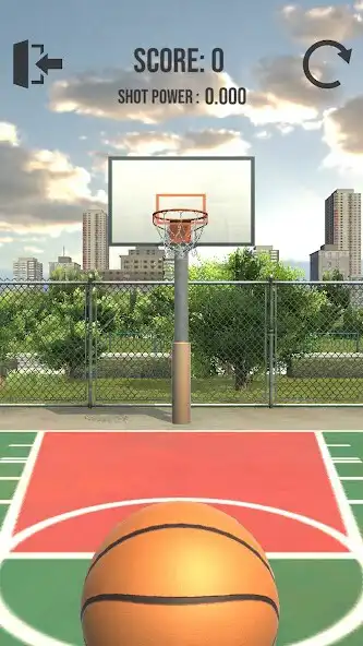 Play Basketball Court Dunk Shoot as an online game Basketball Court Dunk Shoot with UptoPlay