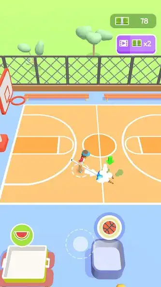 Play Basketball Court Manager as an online game Basketball Court Manager with UptoPlay