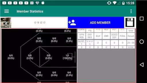 Play BasketBallDiary as an online game BasketBallDiary with UptoPlay