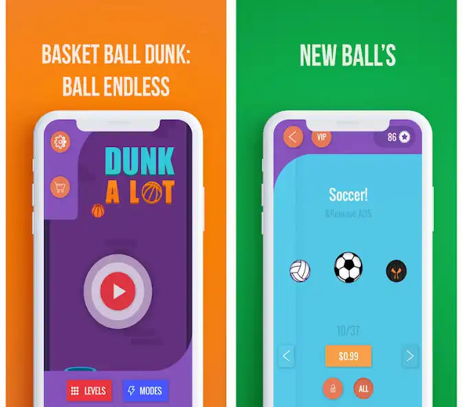 Play Basket Ball Dunk A Lot 2: Endless Game  and enjoy Basket Ball Dunk A Lot 2: Endless Game with UptoPlay