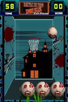 Play Basketball Free Throw: Zombie