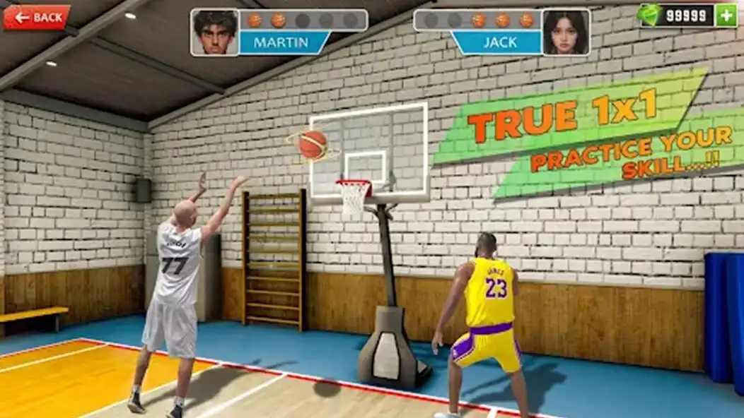 Play Basketball Games 2023 Offline as an online game Basketball Games 2023 Offline with UptoPlay