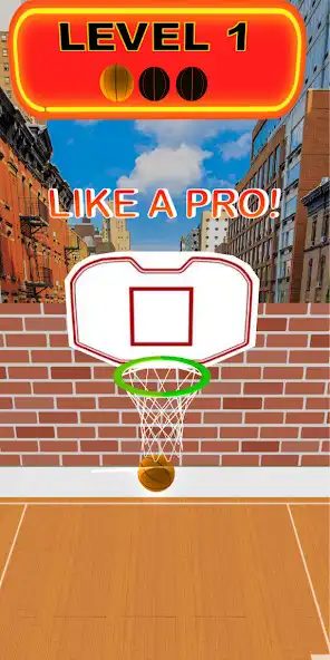 Play Basketball Hoop Shots as an online game Basketball Hoop Shots with UptoPlay