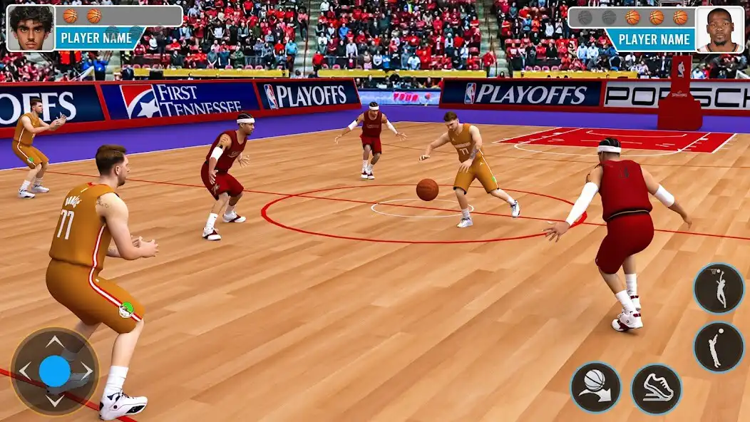 Play Basketball League 2023 as an online game Basketball League 2023 with UptoPlay