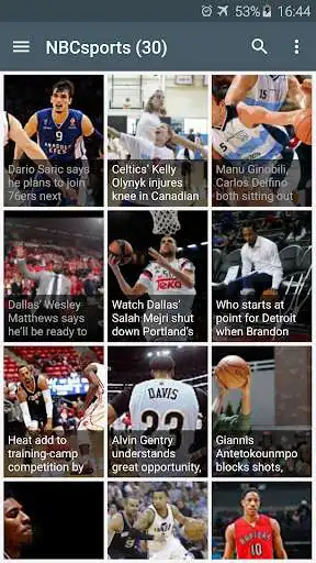 Play Basketball News & Scores as an online game Basketball News & Scores with UptoPlay