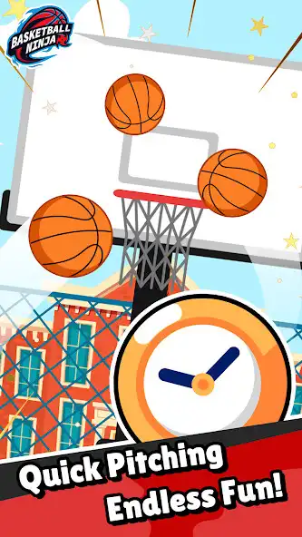 Play Basketball Ninja as an online game Basketball Ninja with UptoPlay