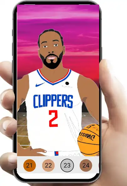 Play Basketball Paint By Number  and enjoy Basketball Paint By Number with UptoPlay