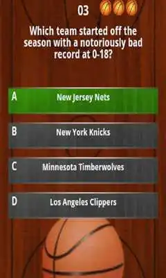 Play Basketball Quiz