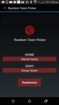 Play Basketball Random Team Picker