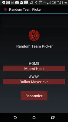 Play Basketball Random Team Picker
