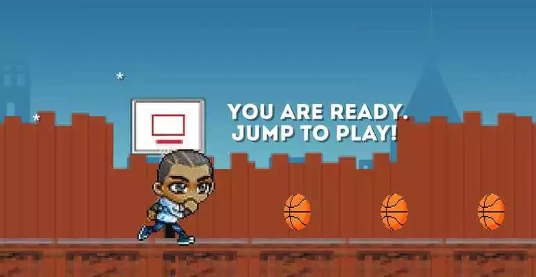 Play Basketball Running Dude