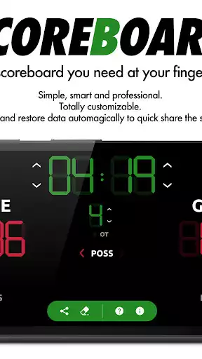 Play BasketBall ScoreBoard as an online game BasketBall ScoreBoard with UptoPlay