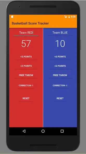 Play Basketball Score Tracker as an online game Basketball Score Tracker with UptoPlay