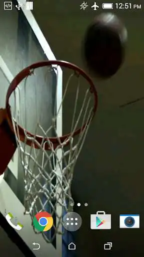Play Basketball Shot Live Wallpaper as an online game Basketball Shot Live Wallpaper with UptoPlay
