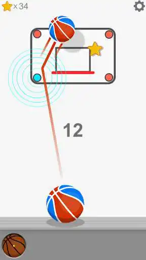 Play APK Basketball Spin Shot  and enjoy Basketball Spin Shot with UptoPlay com.LoopyGames.Bball