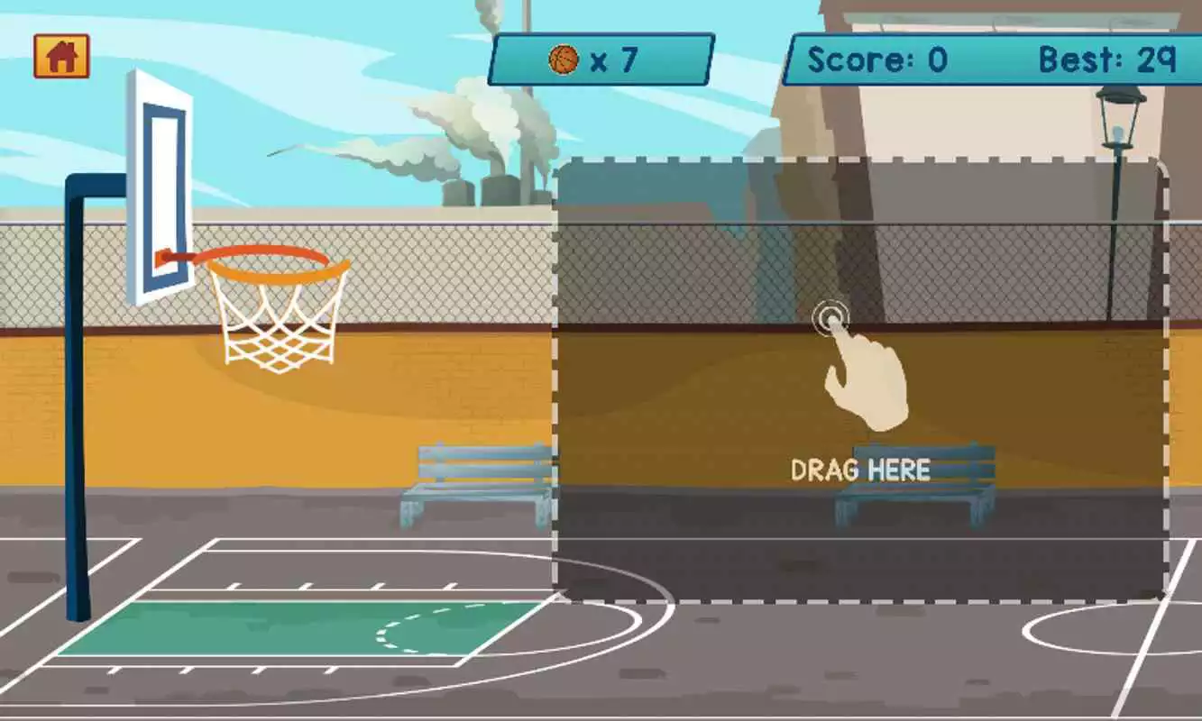 Play BasketBall Taps Shots