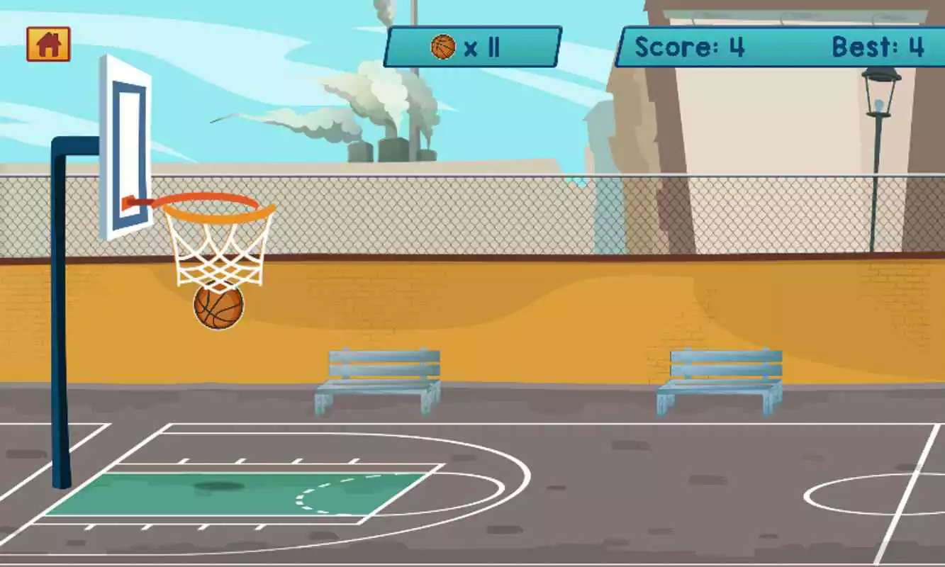 Play BasketBall Taps Shots
