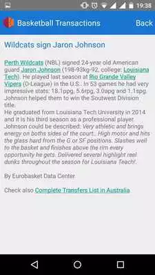 Play Basketball Transaction
